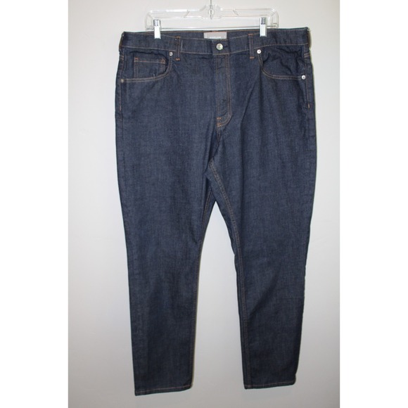 Everlane  Jean Mens 40x32 Slim Fit Dark Wash Stretch Cotton - Picture 2 of 6